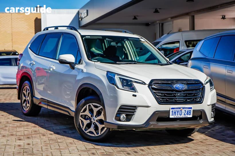White 2023 Subaru Forester Wagon 2.5I (Awd)