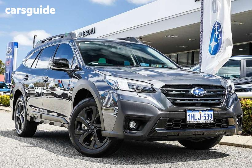 Grey 2021 Subaru Outback Wagon Awd Sport