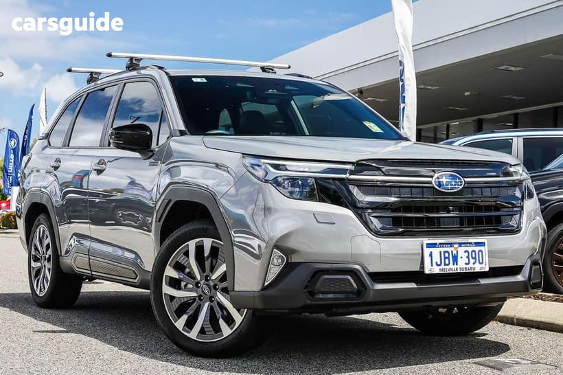 Grey 2025 Subaru Forester Wagon Hybrid Touring (Awd)