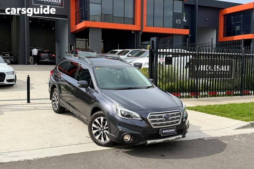 Grey 2016 Subaru Outback Wagon 2.0D Premium