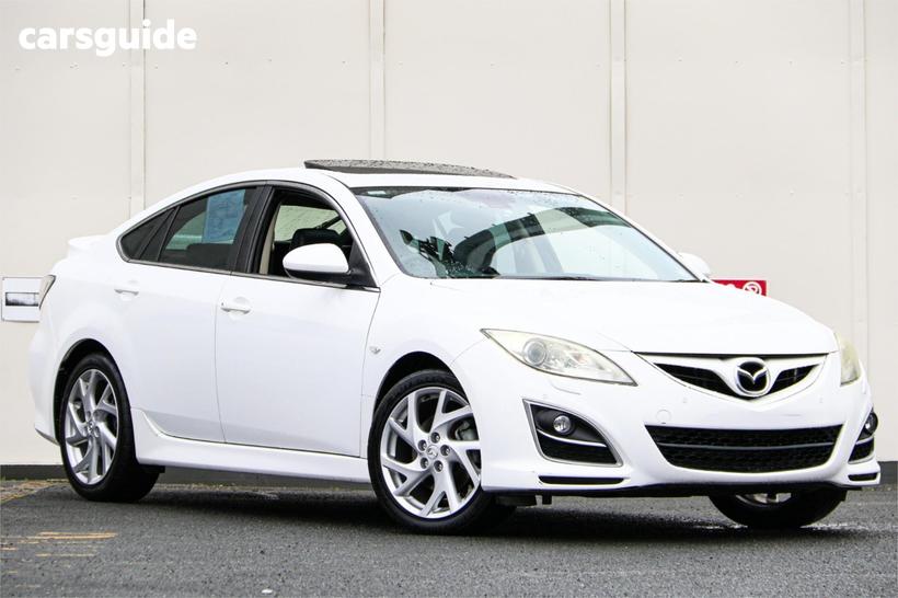 White 2012 Mazda 6 Hatchback Luxury Sports
