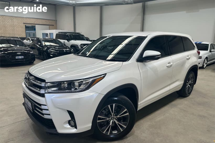 White 2018 Toyota Kluger Wagon Gx (4X4)