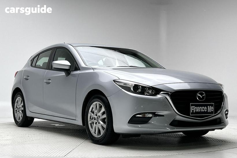 Silver 2018 Mazda 3 Hatchback Neo Sport
