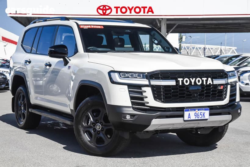 White 2026 Toyota Landcruiser Wagon Lc300 Gr Sport Perf Hybrid