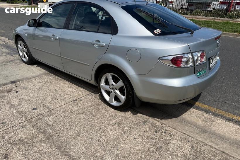 Silver 2004 Mazda 6 Hatchback Luxury