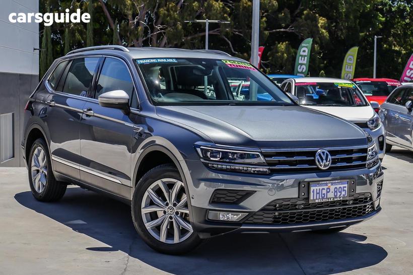 Grey 2021 Volkswagen Tiguan Wagon Allspace 110 Tsi Comfortline