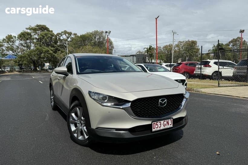 Silver 2023 Mazda CX-30 Wagon G20E Evolve M Hyb Vision (Fwd)