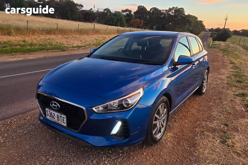 Blue 2017 Hyundai I30 Hatchback Go