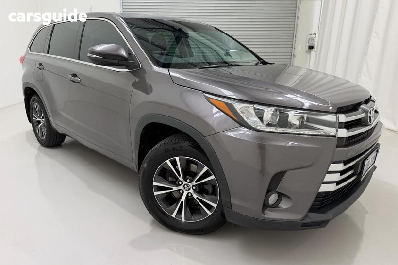 Grey 2017 Toyota Kluger Wagon Gx (4X4)