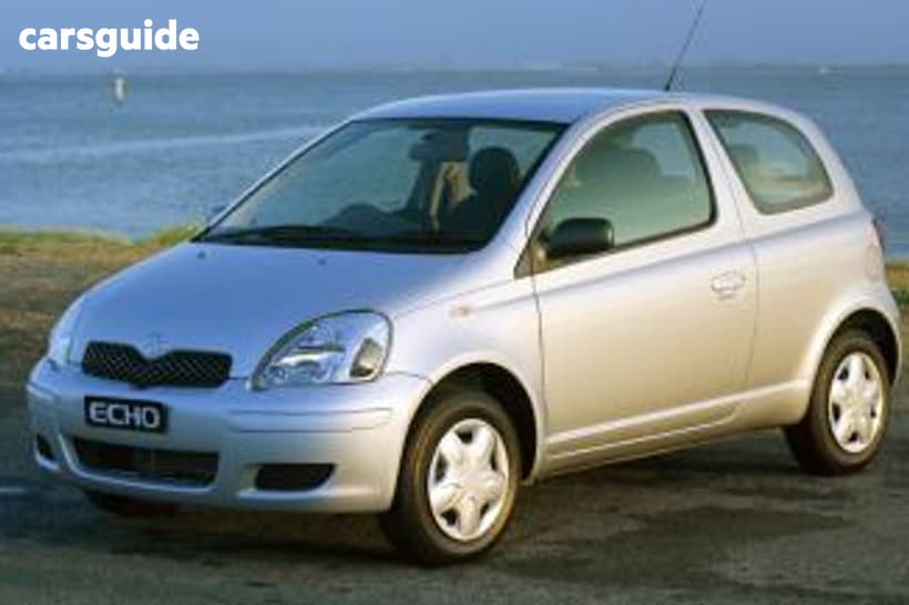 Blue 2004 Toyota Echo Hatchback