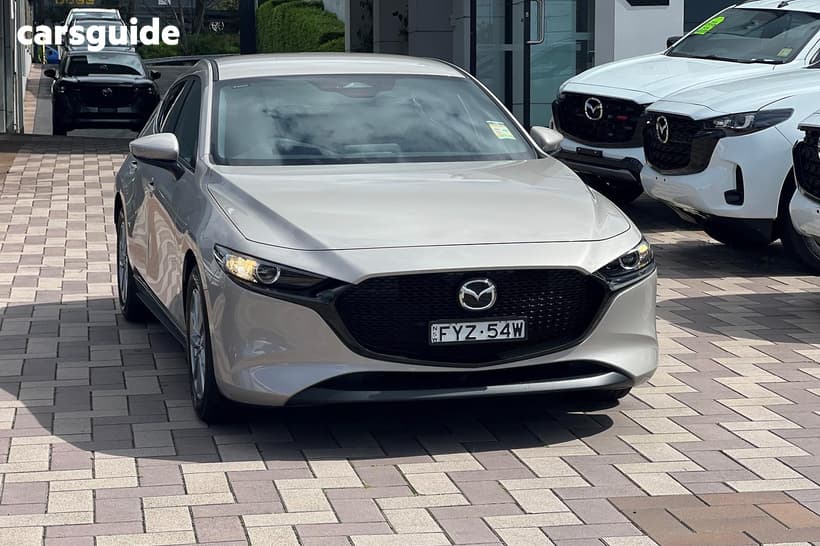 Beige 2026 Mazda Mazda3 Hatchback G20 Pure