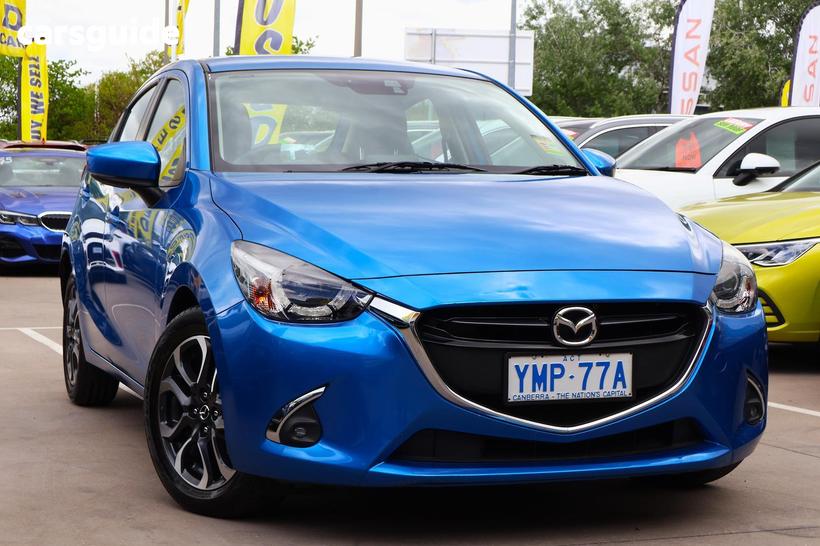 Blue 2017 Mazda 2 Hatchback Genki