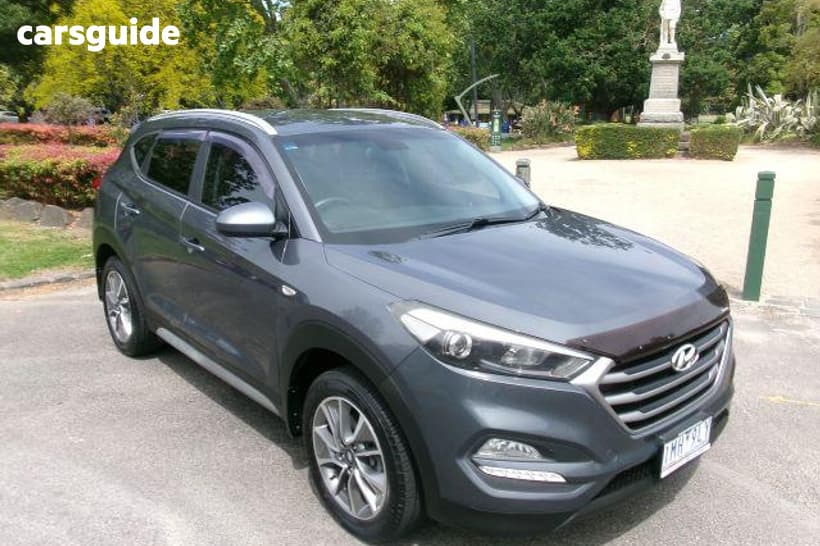 Grey 2018 Hyundai Tucson Wagon Active X (Fwd)