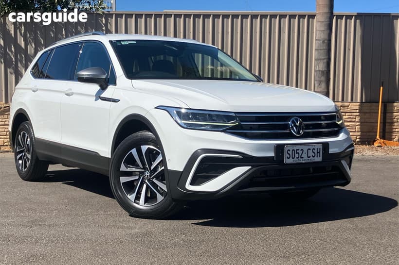 White 2022 Volkswagen Tiguan Wagon Allspace 162Tsi Adventure
