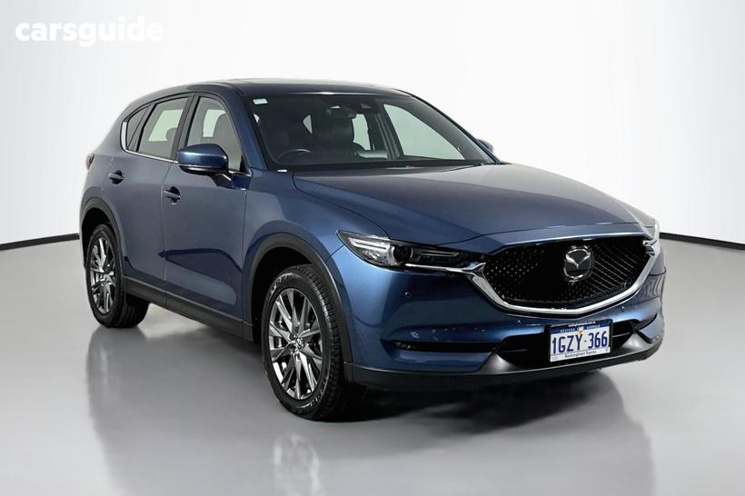 Blue 2020 Mazda CX-5 Wagon Akera (4X4)