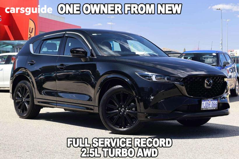 Black 2022 Mazda CX-5 Wagon Gt Sp Turbo (Awd)