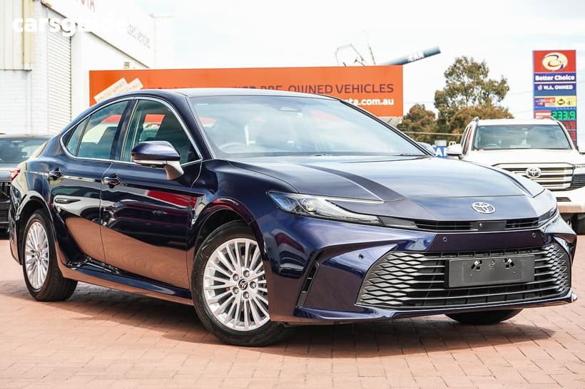 Blue 2026 Toyota Camry Sedan