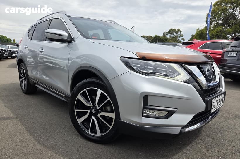 Silver 2017 Nissan X-Trail Wagon Tl (4Wd)