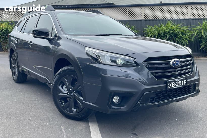 Grey 2021 Subaru Outback Wagon Awd Sport