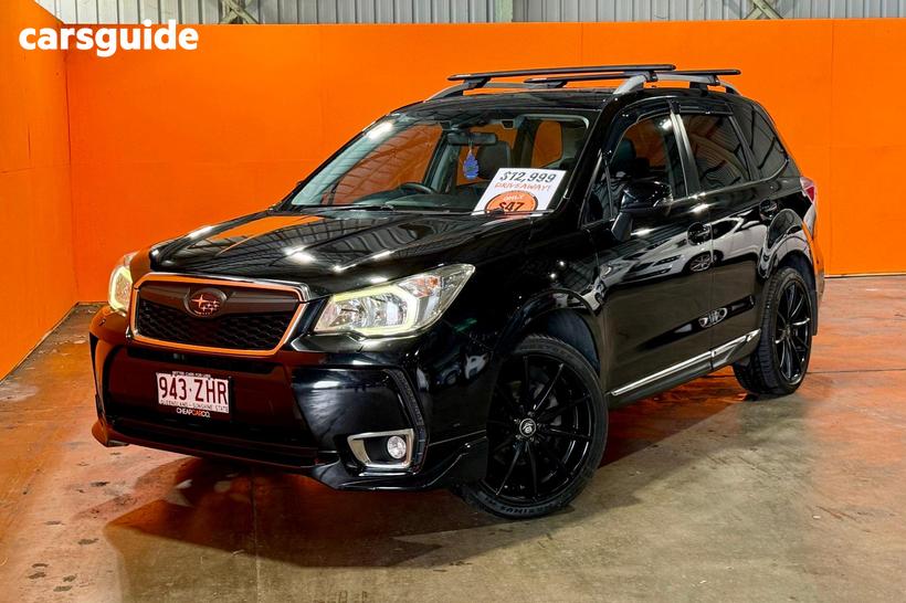 Black 2015 Subaru Forester Wagon 2.0Xt Premium