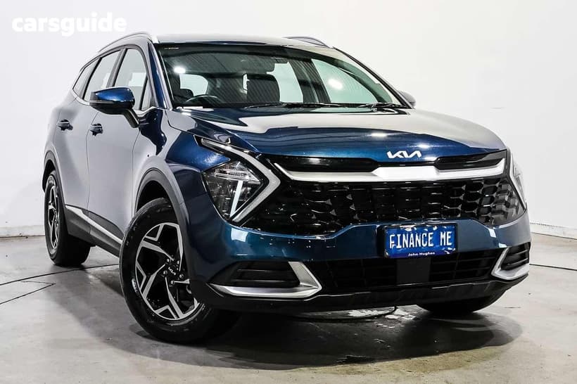 Blue 2024 Kia Sportage SUV S