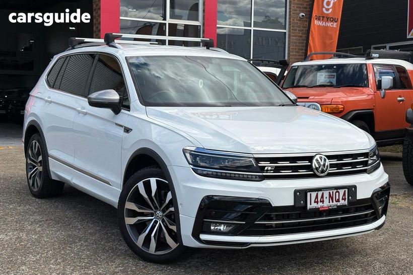White 2018 Volkswagen Tiguan Wagon Allspace 162 Tsi Highline