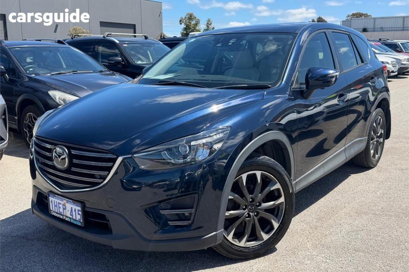 Blue 2015 Mazda CX-5 Wagon Akera (4X4)