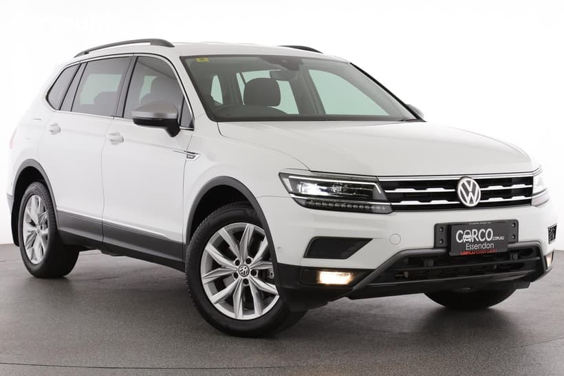 White 2019 Volkswagen Tiguan Wagon Allspace 162 Tsi Highline
