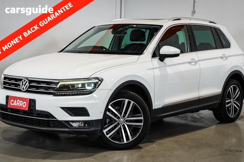 White 2019 Volkswagen Tiguan Wagon 162 Tsi Highline