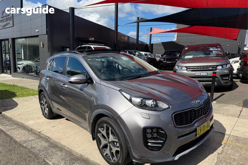 Silver 2017 Kia Sportage Wagon Gt-Line (Awd)