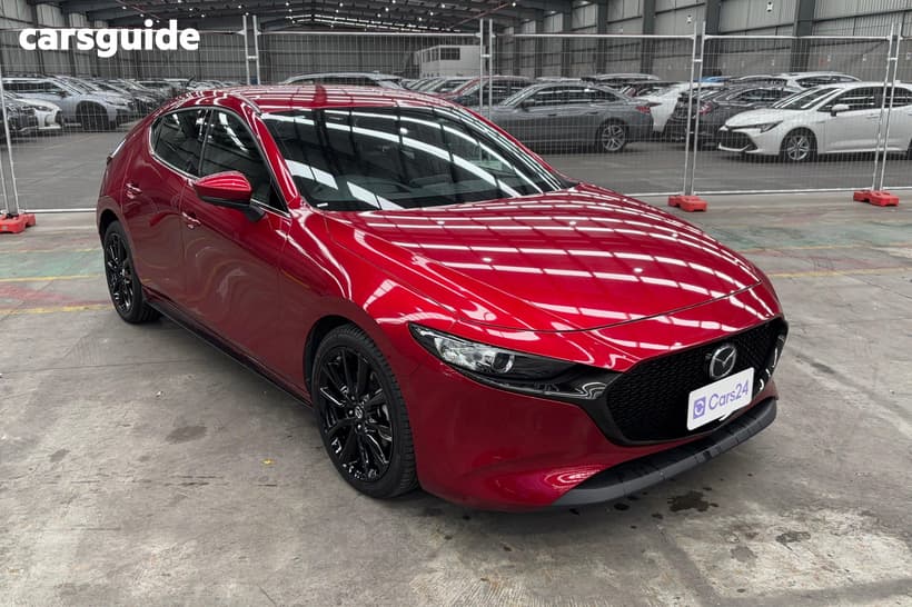 Red 2019 Mazda 3 Hatchback G25 Gt