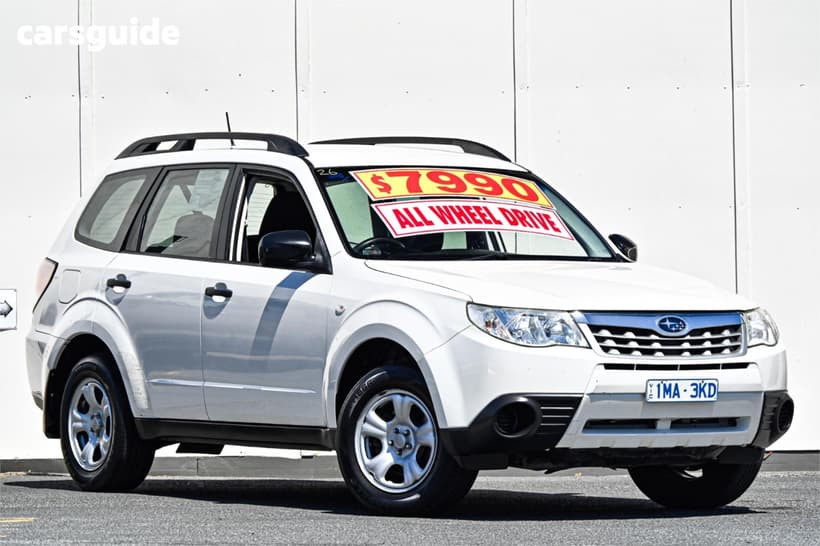 White 2011 Subaru Forester Wagon X
