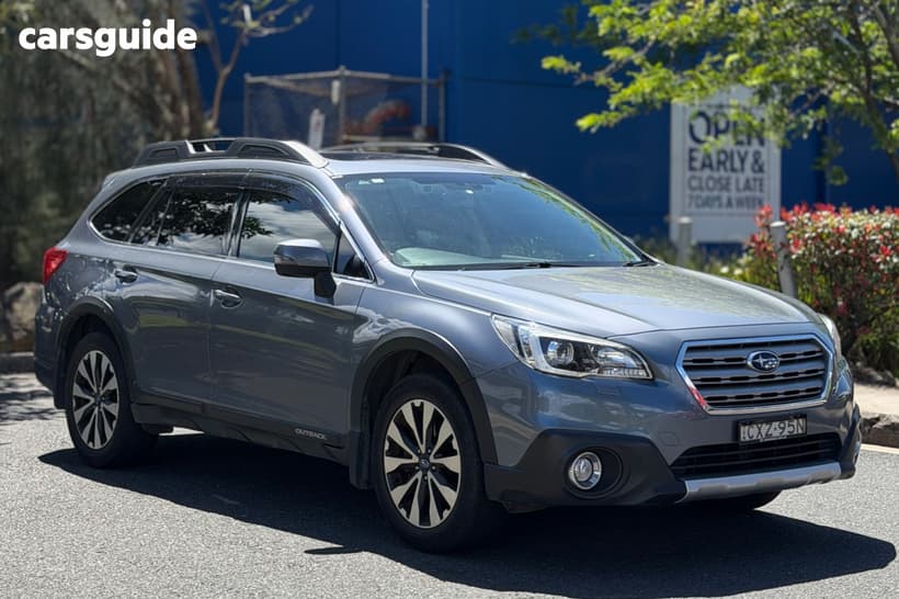 Blue 2015 Subaru Outback Wagon 2.5I Premium