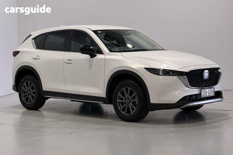 White 2022 Mazda CX-5 Wagon Touring Active (Awd)