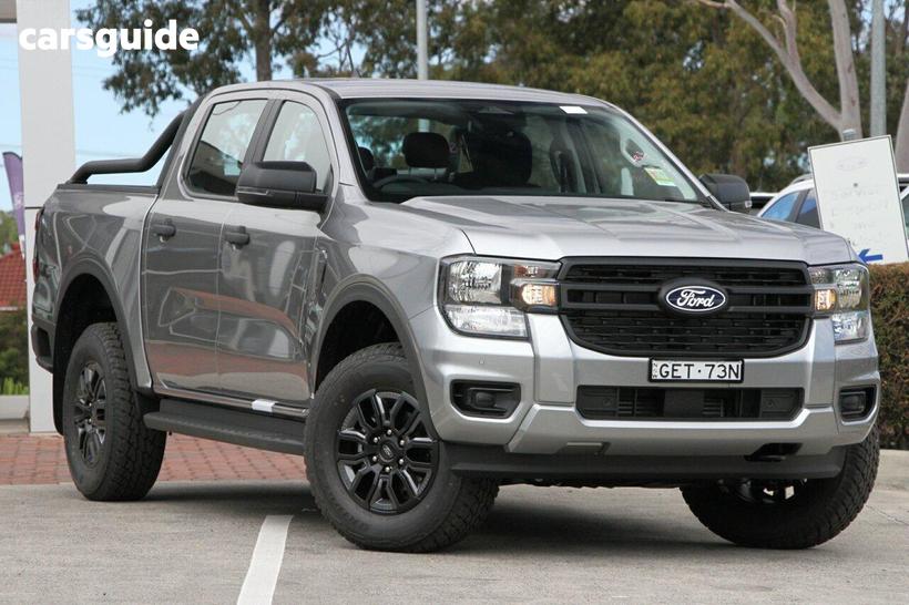 Silver 2026 Ford Ranger Double Cab Pick Up Black Edition 2.0 (4X4)