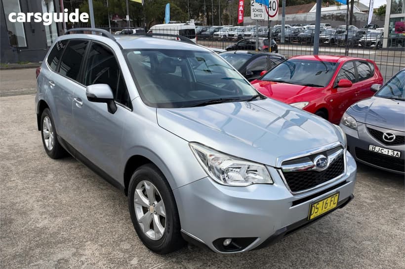 Silver 2015 Subaru Forester Wagon 2.0D-L