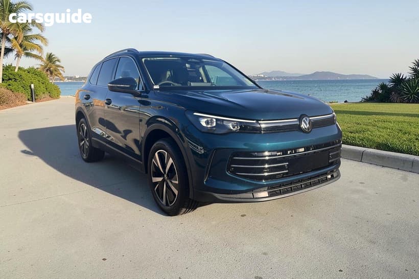 Blue 2026 Volkswagen Tiguan Wagon 150Tsi Elegance