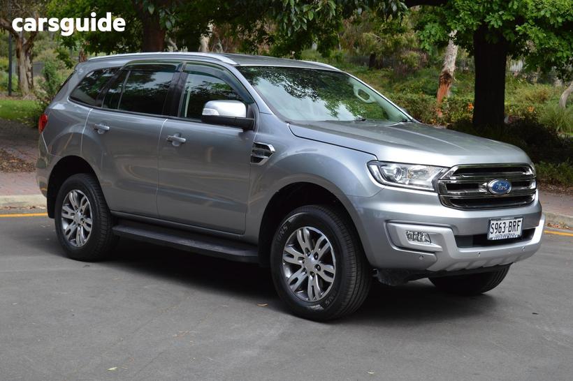 Silver 2016 Ford Everest Wagon Trend