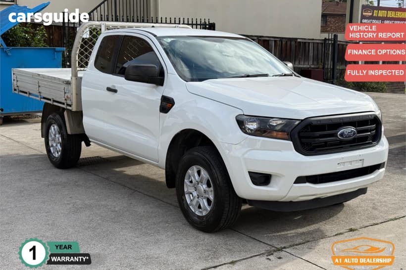 White 2018 Ford Ranger Super Cab Chassis Xl 2.2 Hi-Rider (4X2)