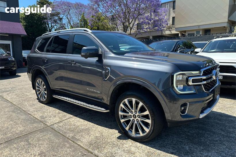 Grey 2024 Ford Everest Wagon Platinum (4Wd)