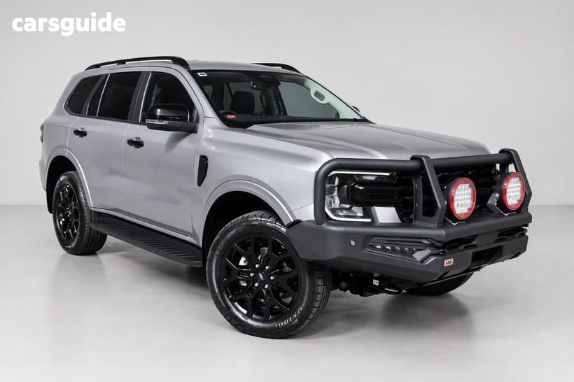 Silver 2025 Ford Everest Wagon Sport (Rwd)