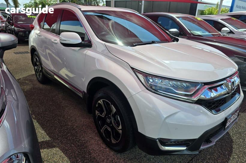 White 2019 Honda CR-V Wagon Vti-Lx (Awd)