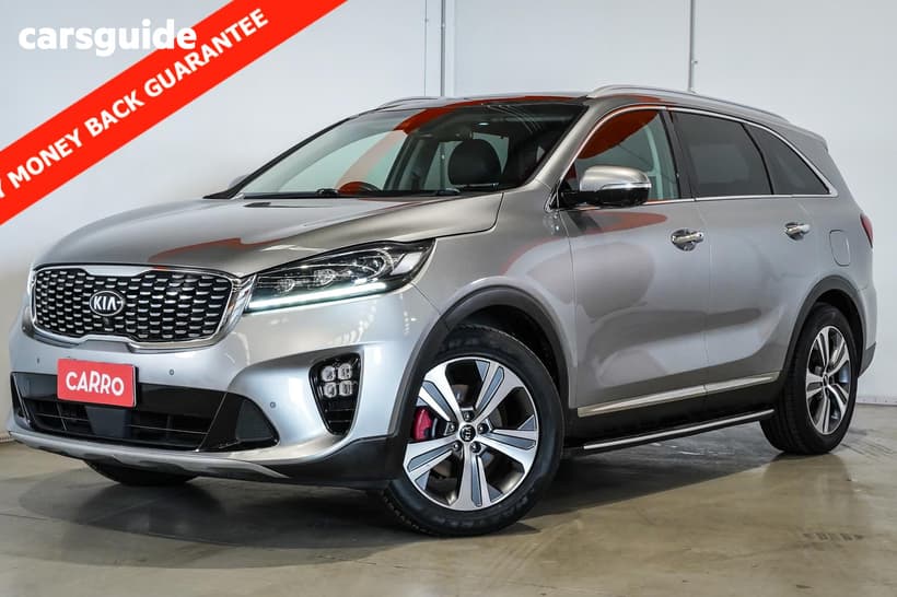 Grey 2019 Kia Sorento Wagon Gt-Line (4X2) Gsl Nav