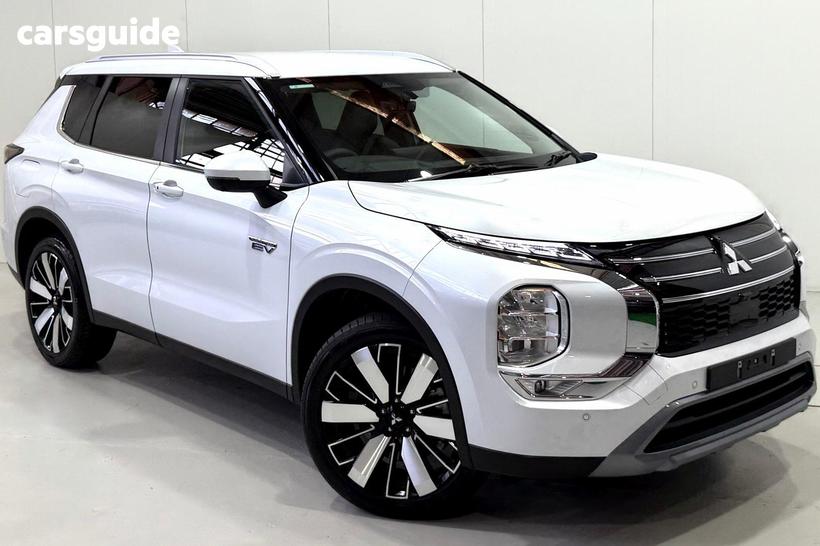 White 2025 Mitsubishi Outlander Wagon Phev Aspire 5+2 Seat (Awd)