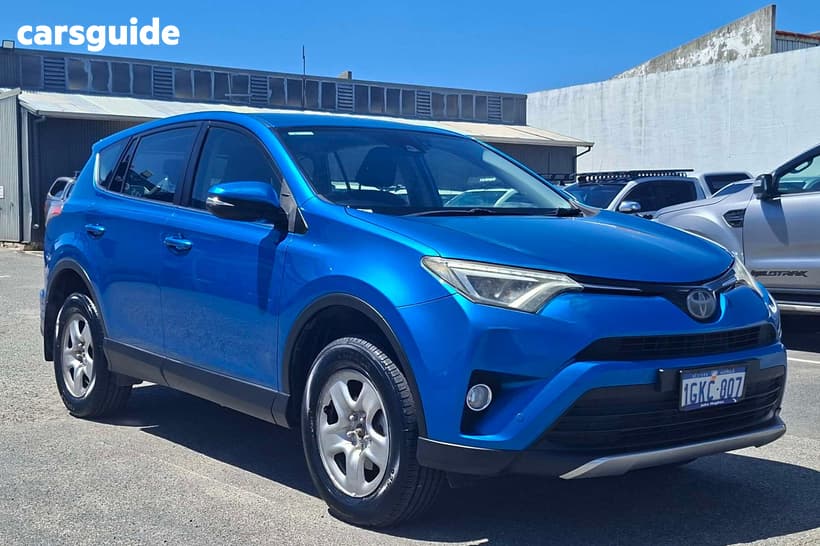 Blue 2018 Toyota RAV4 Wagon Gx (4X4)