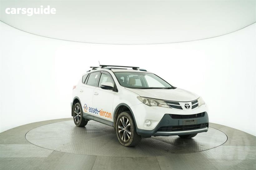 White 2014 Toyota RAV4 Wagon Cruiser (4X4)