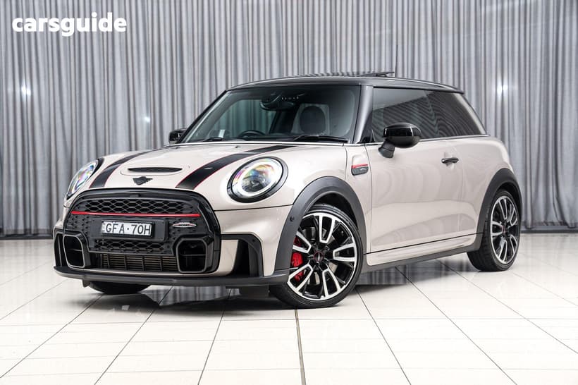 Beige 2021 Mini Cooper Hatchback S Jcw Sport 3D Hatch