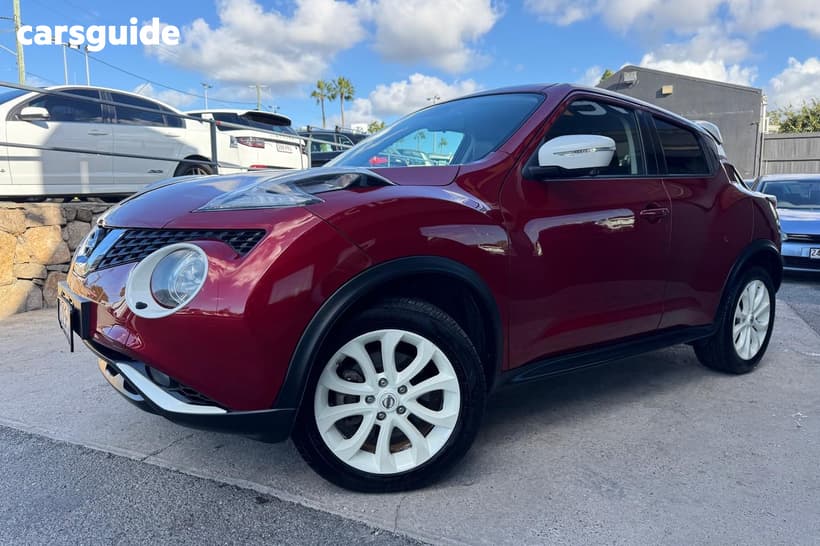 Red 2015 Nissan Juke Wagon N-Sport