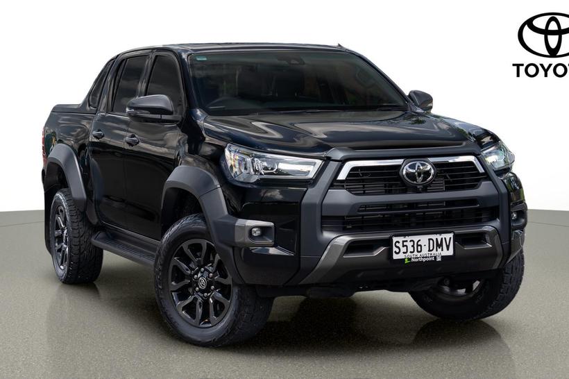 Black 2024 Toyota Hilux Double Cab Pick Up Rogue 48V (4X4)
