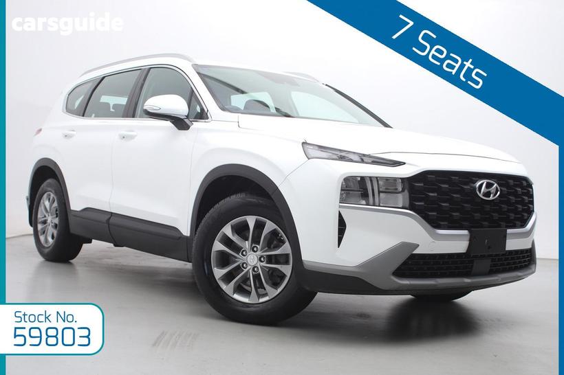 White 2023 Hyundai Santa FE Wagon Mpi (2Wd)